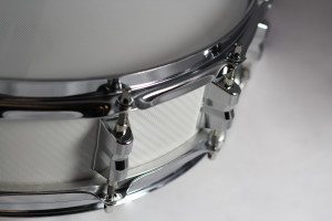 Pintech White Carbon Fiber Phoenix Snare